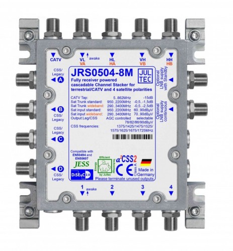 Jultec JRS0504-8M im neuen Gehäuse