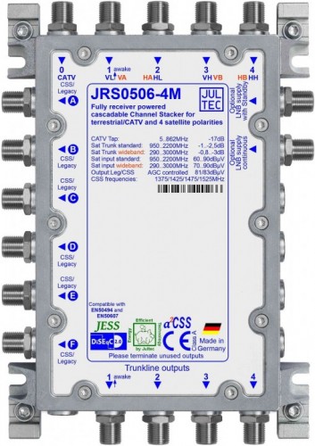 Jultec JRS0506-4M im neuen Gehäuse