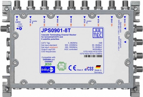 Jultec JPS0901-8T im neuen Gehäuse