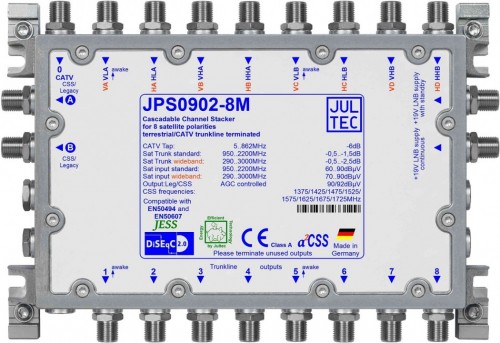 Jultec JPS0902-8M im neuen Gehäuse