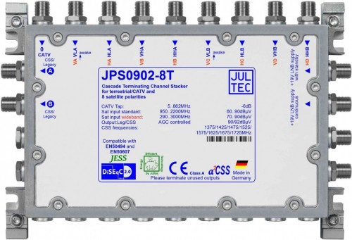 Jultec JPS0902-8T im neuen Gehäuse