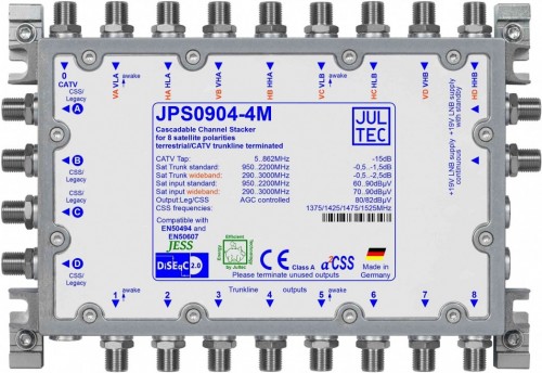 Jultec JPS0904-4M im neuen Gehäuse