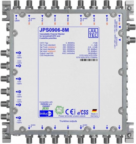 Jultec JPS0906-8M im neuen Gehäuse