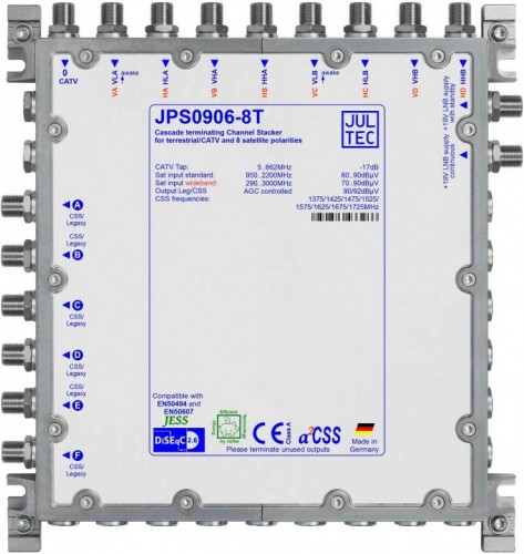 Jultec JPS0906-8T im neuen Gehäuse