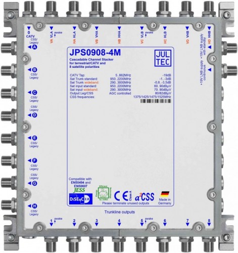 Jultec JPS0908-4M im neuen Gehäuse