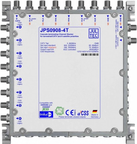 Jultec JPS0908-4T im neuen Gehäuse