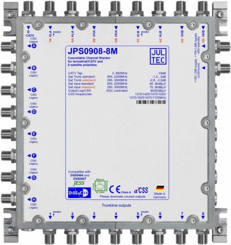 Jultec JPS0908-8M im neuen Gehäuse