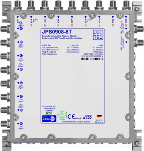 Jultec JPS0908-8T im neuen Gehäuse