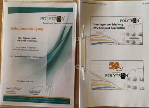 Polytron Weiterbildung Seminar IP Kopfstellen