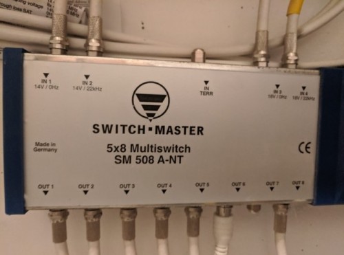 Switch-Master SM508 A-NT Multischalter