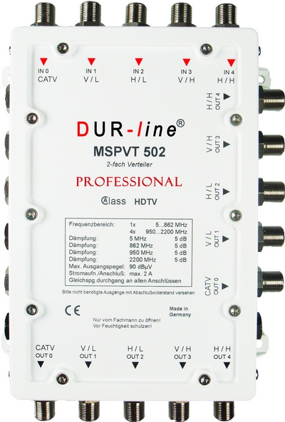 Abbildung Verteiler Dur-Line MSPVT502