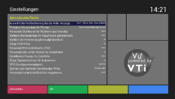 VU+ Fernbedienungs Systemcode einstellen