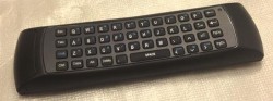 AX Quadbox HD 2400 (powered by Opticum) - alphanummerische Tastatur Rückseite - optional erhältlich