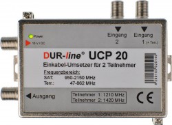 Einkabelumsetzer_Dur-LIne_UCP20_Unicable_2-Umsetzungen_ID_Frequenzen