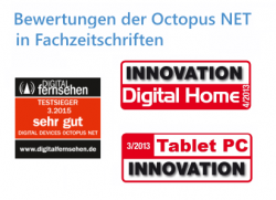 Digital Devices Octopus NET-Serie Tests/Testlogos