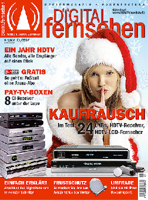 &amp;quot;Digitalfernsehen&amp;quot; Dezember-Ausgabe 01/2007